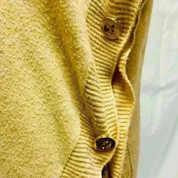 Lilly Pulitzer Ramona Gold Fringe Sweater Size Medium - Picture 10 of 15